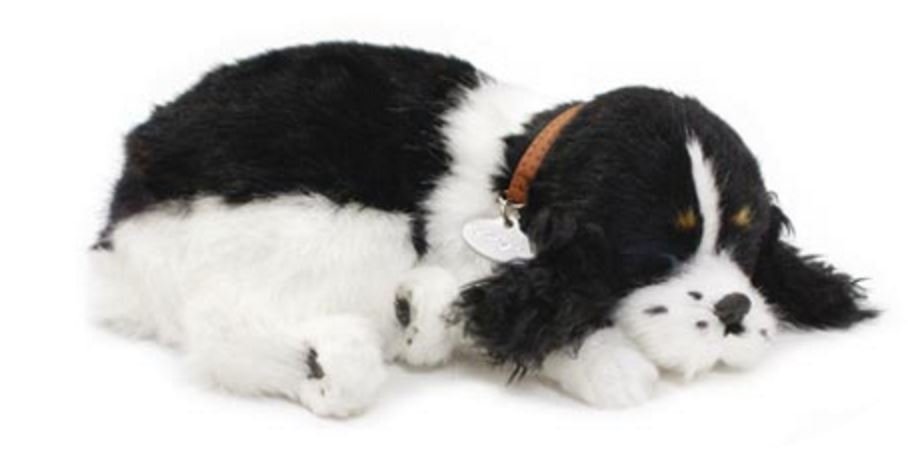 Breathing Spaniel toy dog