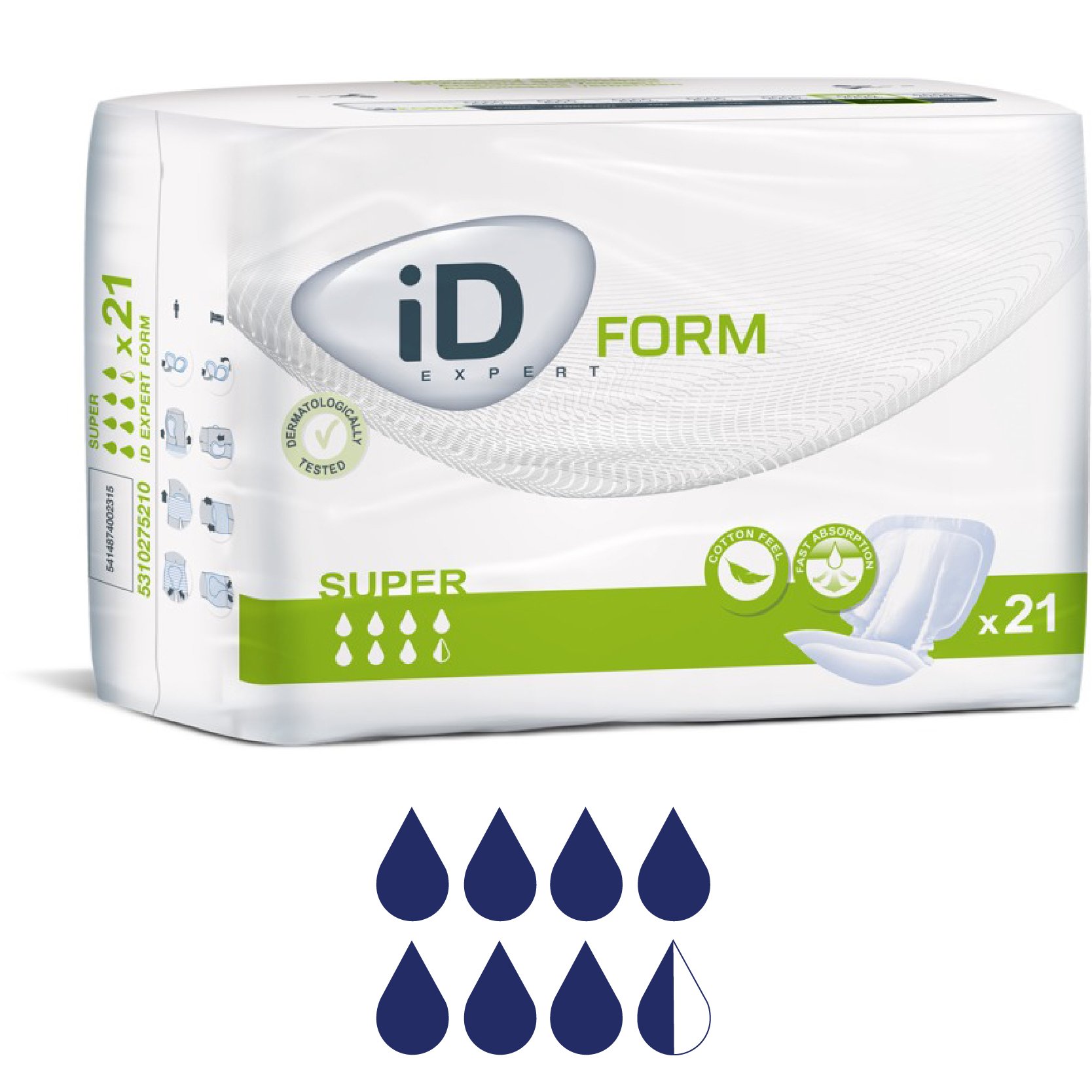 Adult Pads - iD Expert Form Super