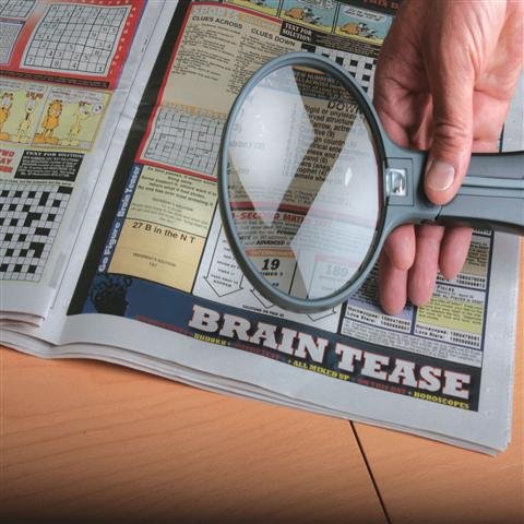 Handsfree Magnifier With Light