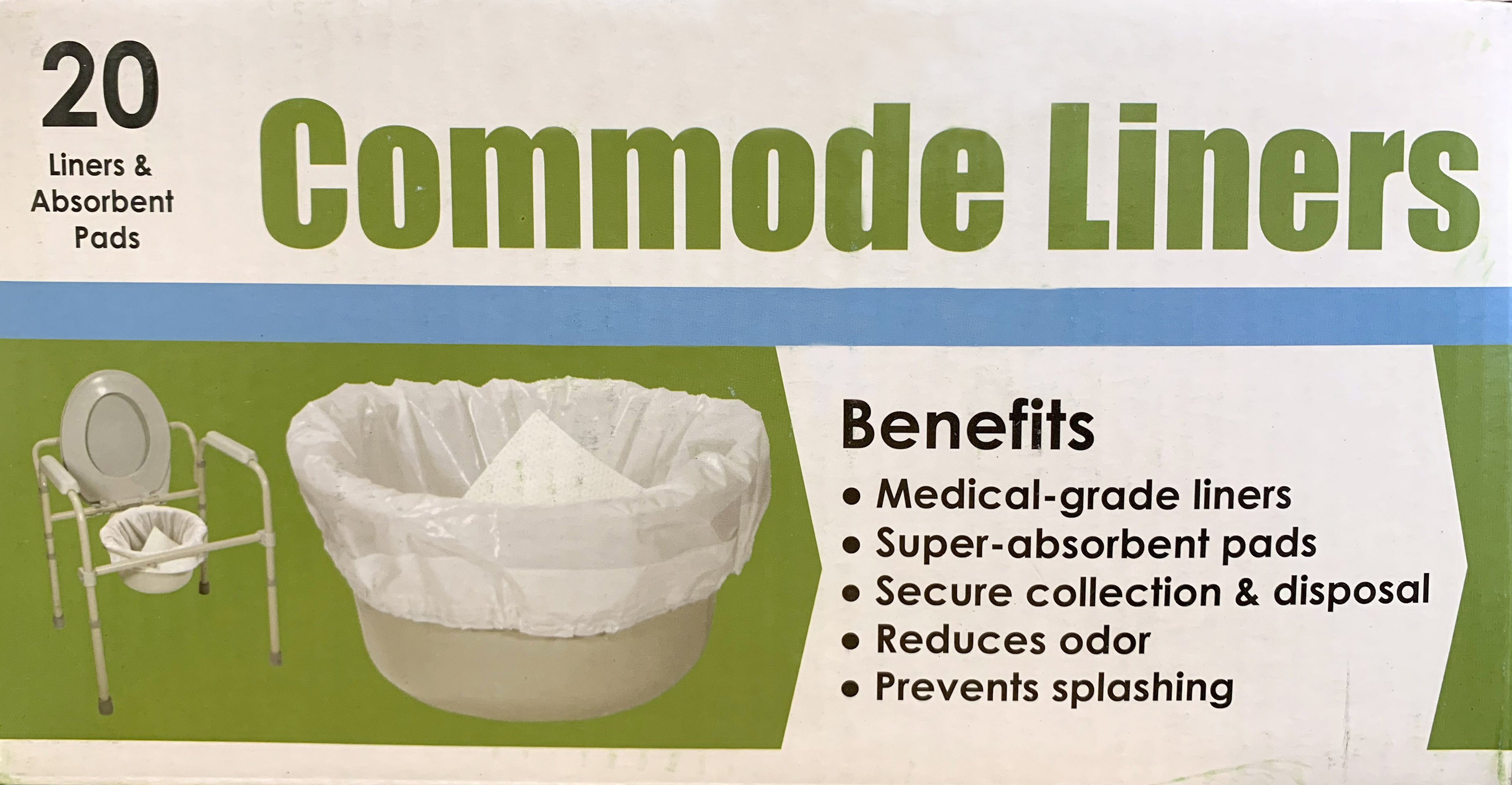 Commode Liner (20 pack)
