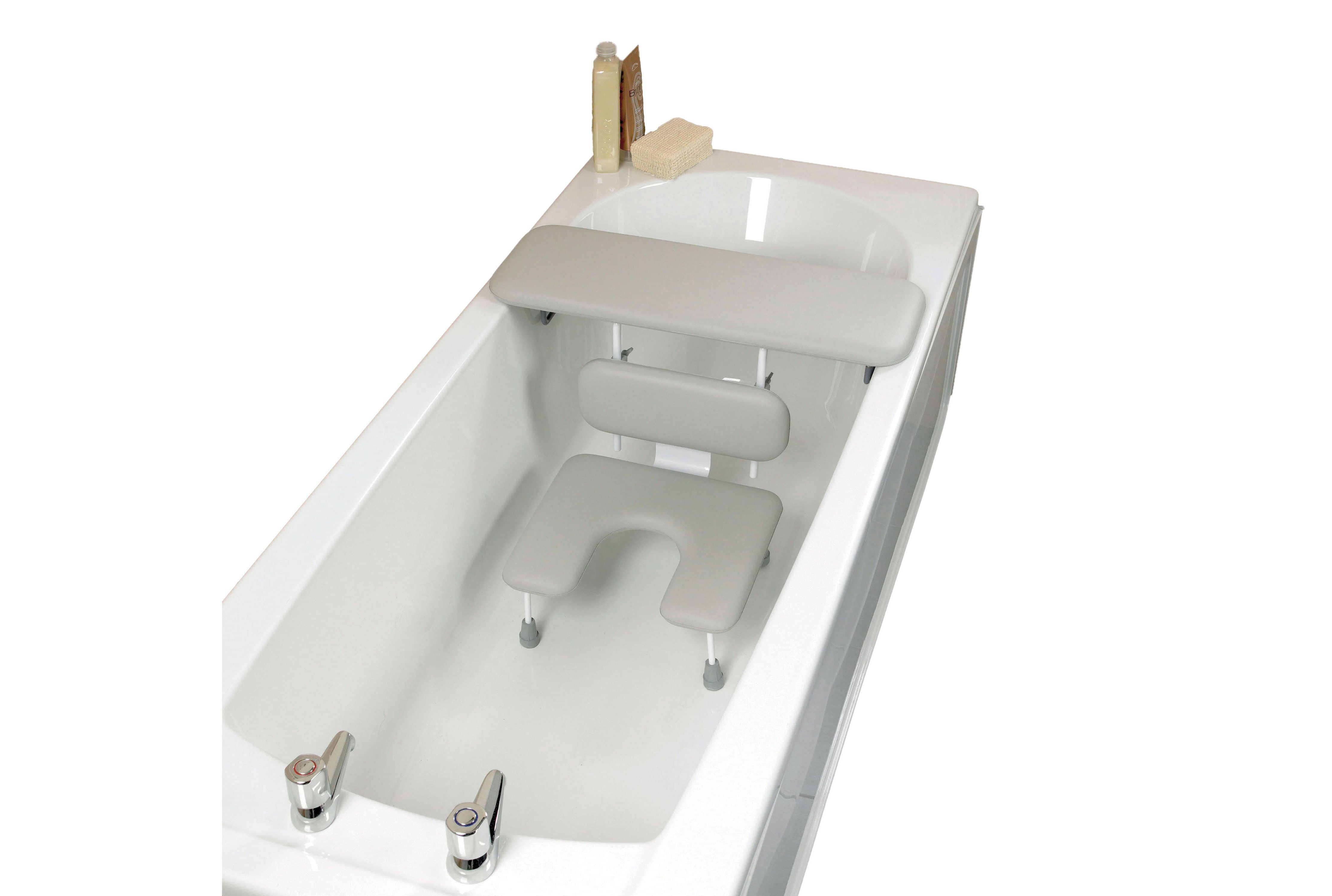 Bath board and seat combined