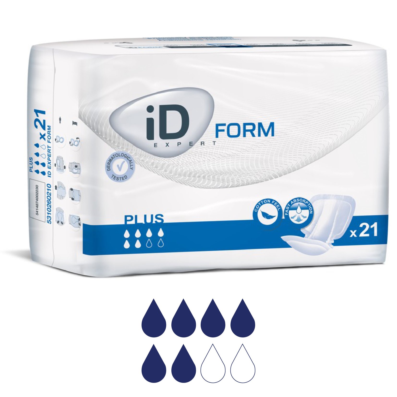 Adult Pads - iD Expert Form PLus