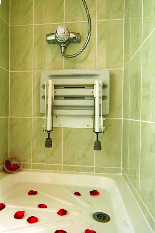 Drop Down Wall Mounted Shower Seat