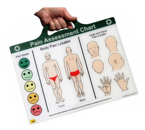 Unisex Pain Chart