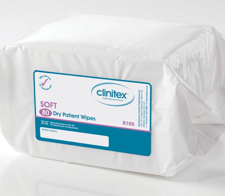 Soft Dry Patient Wipes