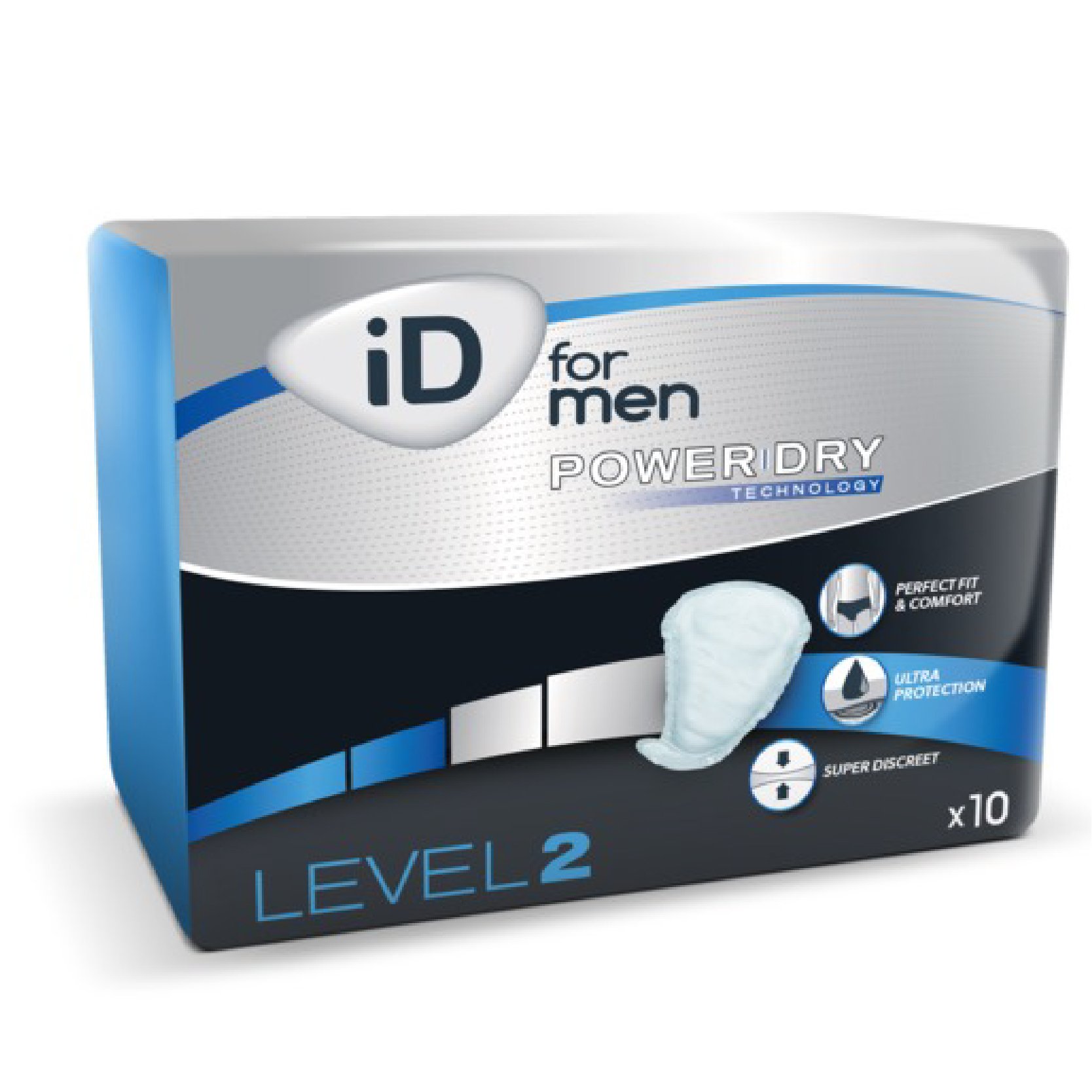 Male Stress Incontinence Pads (10 pack)