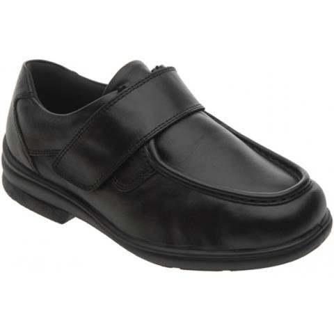 Cosyfeet Black Mens Shoe (Mason)