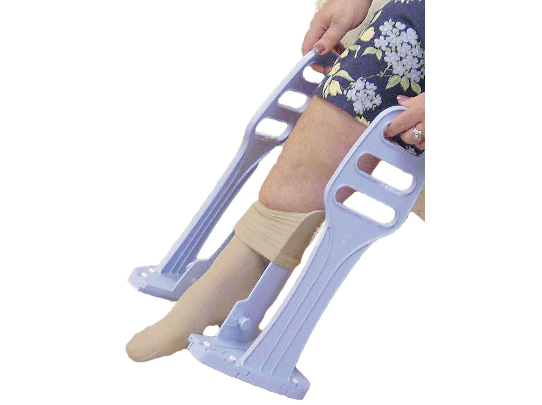 Heel Guide Compression Stocking Aid